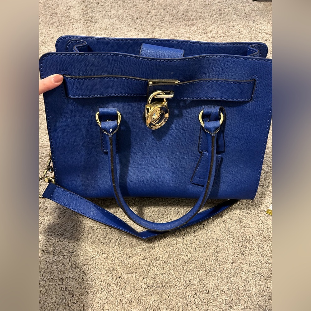Michael Kors Hamilton Saffiano Satchel